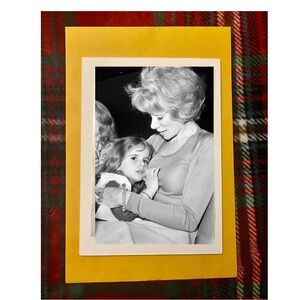 Comedian Joan Rivers With Daughter 4x6 Glossy Photo